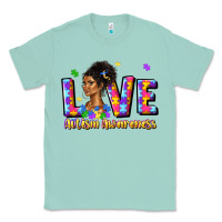 Seafoam love autism awareness Classic Tee - JahusDesignShop