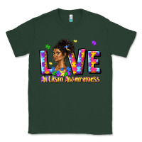 Sports Green love autism awareness Classic Tee - JahusDesignShop