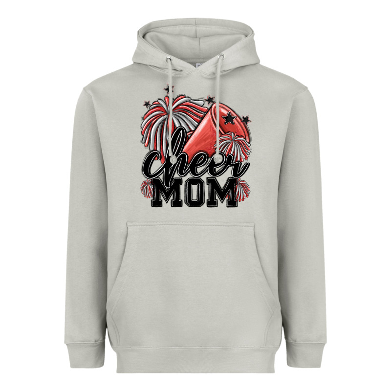 Cheer Mom Heavyweight Hoodie by MaliasSmallBusiness | Teevron