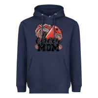 Navy cheer mom Heavyweight Hoodie - MaliasSmallBusiness