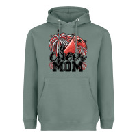 Sage cheer mom Heavyweight Hoodie - MaliasSmallBusiness