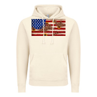 Vintage Artic American flag leopard sunflower Vintage Hoodie - JahusDesignShop