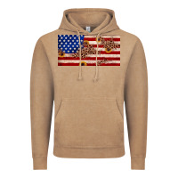 Vintage Coffee American flag leopard sunflower Vintage Hoodie - JahusDesignShop