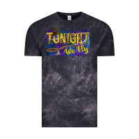Cloud Black Tonight We Fly Vintage Tee - texasbilliewilder