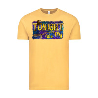 Vintage Mustard Tonight We Fly Vintage Tee - texasbilliewilder