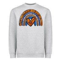 Basketball Rainbow Heavyweight Sweatshirt | Teevron