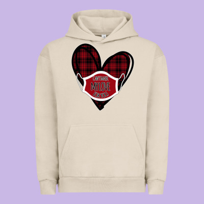 Can't Mask My Love For You Urban Hoodie Designed By Bettercallsaul