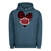 Pigment Midnight Navy Can't mask my love for you Urban Hoodie - Bettercallsaul