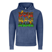 Vintage Denim dope black mama with butterflies Vintage Hoodie - texasbilliewilder