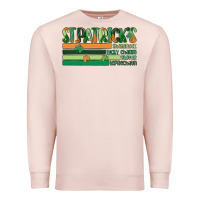 Pale Pink st. patrick's day Premium Sweatshirt - MaliasSmallBusiness