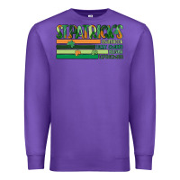Purple st. patrick's day Premium Sweatshirt - MaliasSmallBusiness