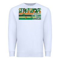 White st. patrick's day Premium Sweatshirt - MaliasSmallBusiness