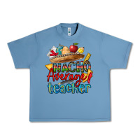 Pebble Blue nacho average teacher Urban Heavy Tee - CTS Tumbler Store