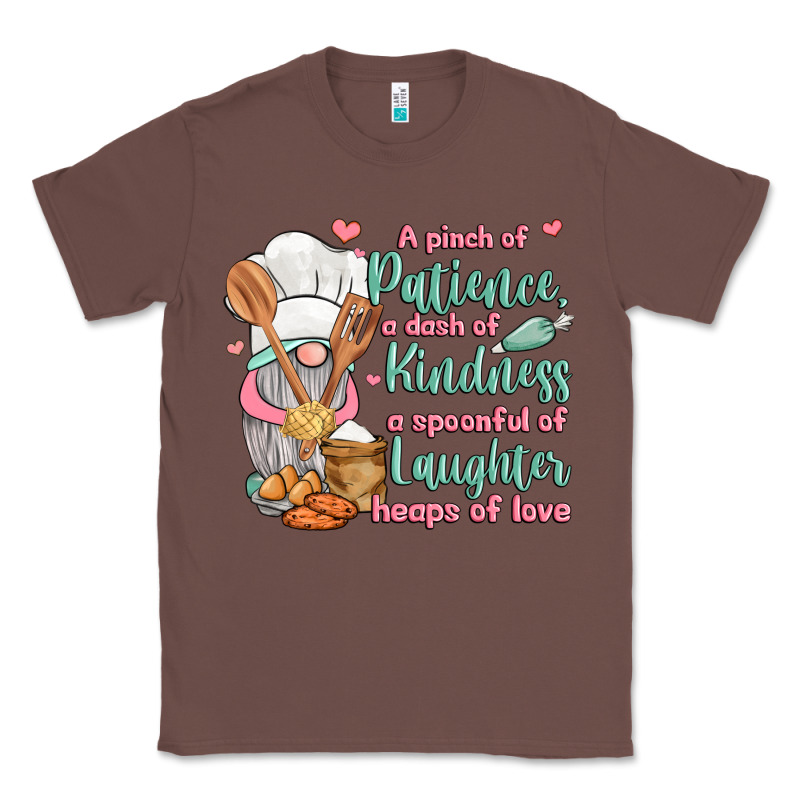 A Pinch Of Patience A Dash Of Kindness A Spoonful Classic Tee by JahusDesignShop | Teevron