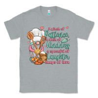Heather Grey a pinch of patience a dash of kindness a spoonful Classic Tee - JahusDesignShop