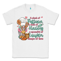 White a pinch of patience a dash of kindness a spoonful Classic Tee - JahusDesignShop