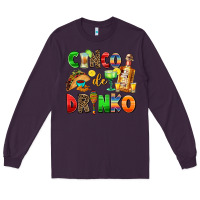 Plum cinco de mayo Long Sleeve Tee - AdoDesignShop