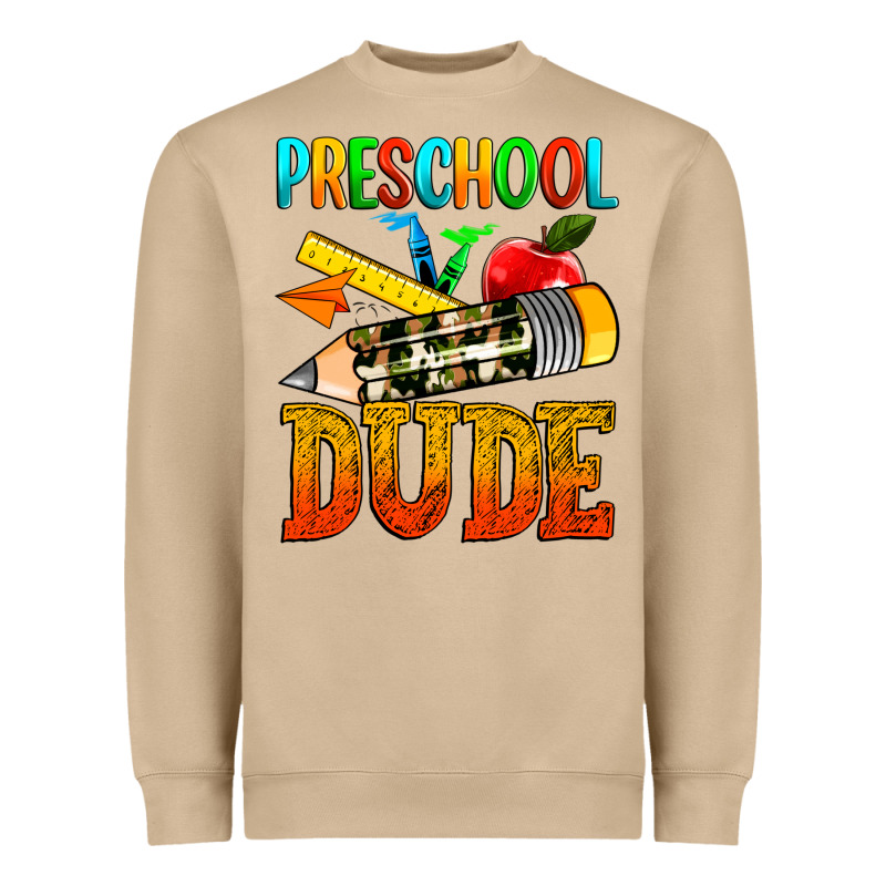 Preschool Dude Heavyweight Sweatshirt by texasbilliewilder | Teevron
