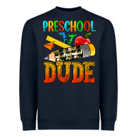 Navy preschool dude Heavyweight Sweatshirt - texasbilliewilder