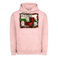 Pigment Salmon happy holidays gnomes Christmas Truck Urban Hoodie - Bettercallsaul