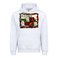 White happy holidays gnomes Christmas Truck Urban Hoodie - Bettercallsaul