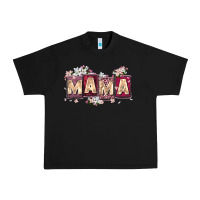 Black mama with license letters Urban Heavy Tee - Zillion Design Studio