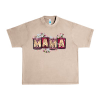 French Oak mama with license letters Urban Heavy Tee - Zillion Design Studio