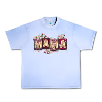Grape Ice mama with license letters Urban Heavy Tee - Zillion Design Studio