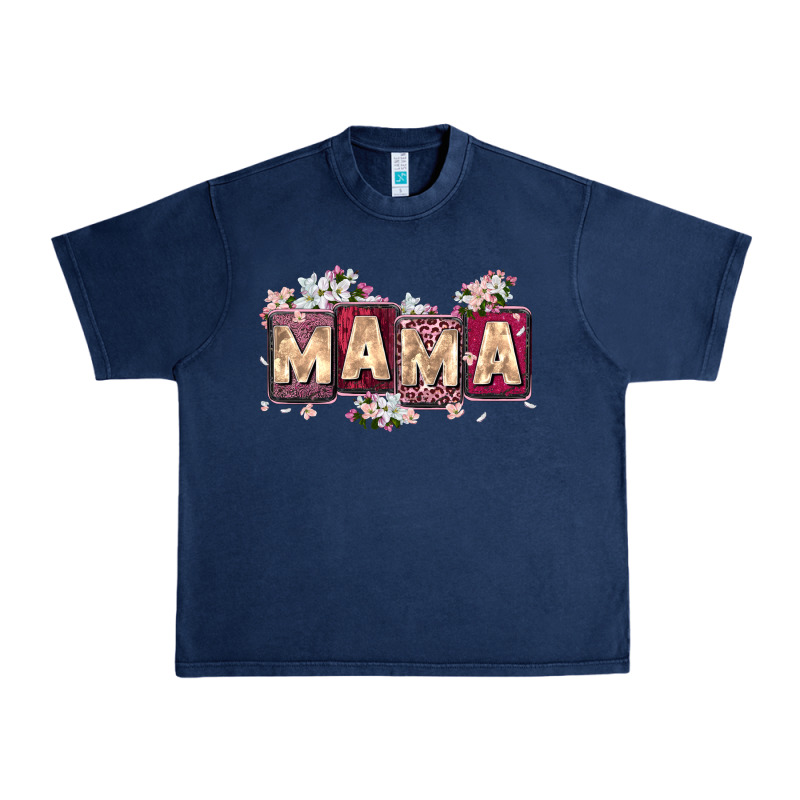 Mama With License Letters Urban Heavy Tee by Zillion Design Studio | Teevron