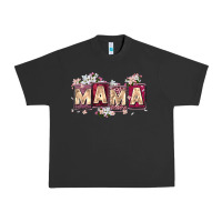 Pigment Black mama with license letters Urban Heavy Tee - Zillion Design Studio