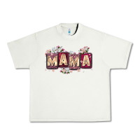 Pistachio mama with license letters Urban Heavy Tee - Zillion Design Studio