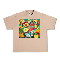 Burro summer fruits Urban Heavy Tee - BarkalooDesign