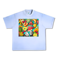 Grape Ice summer fruits Urban Heavy Tee - BarkalooDesign