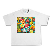 Lunar Rock summer fruits Urban Heavy Tee - BarkalooDesign