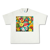Pistachio summer fruits Urban Heavy Tee - BarkalooDesign