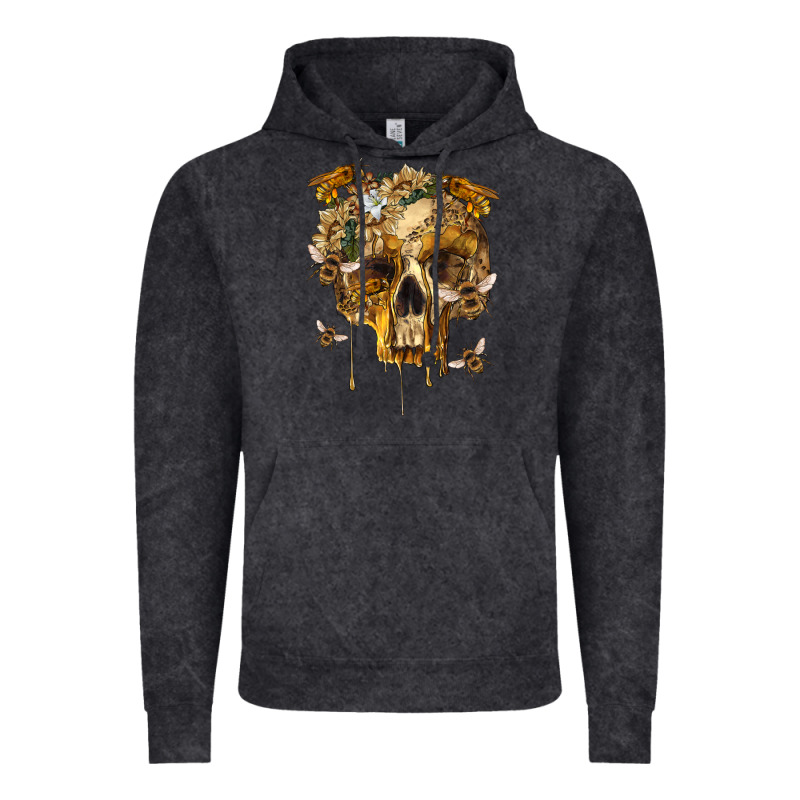 Flower Skeleton Bees Vintage Hoodie by RanaPortraitStore | Teevron