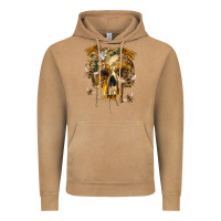 Vintage Camel Flower Skeleton Bees Vintage Hoodie - RanaPortraitStore