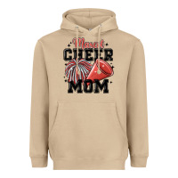 Mushroom mascot cheer mom Heavyweight Hoodie - MaliasSmallBusiness