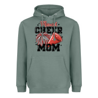 Sage mascot cheer mom Heavyweight Hoodie - MaliasSmallBusiness
