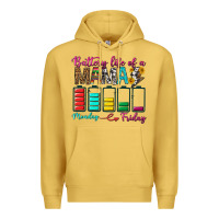 Battery Life Of A Mama Premium Hoodie | Teevron