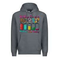 Rock Battery Life Of A Mama Premium Hoodie - BundleAndBundleShop