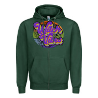 Sports Green witch vibes Zipper Hoodie - JahusDesignShop