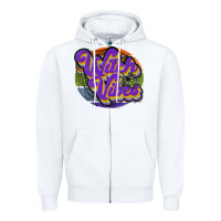 White witch vibes Zipper Hoodie - JahusDesignShop