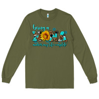 Army Green being a nana makes my life complete Long Sleeve Tee - AdoDesignShop