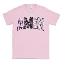 Bubblegum Pink amen Classic Tee - JahusDesignShop