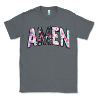 Charcoal Heather amen Classic Tee - JahusDesignShop