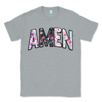 Heather Grey amen Classic Tee - JahusDesignShop