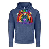 Vintage Denim lgbtq friendly Vintage Hoodie - Zillion Design Studio