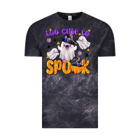 Cloud Black Too Cute To Spook Vintage Tee - texasbilliewilder