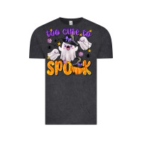 Vintage Black Too Cute To Spook Vintage Tee - texasbilliewilder